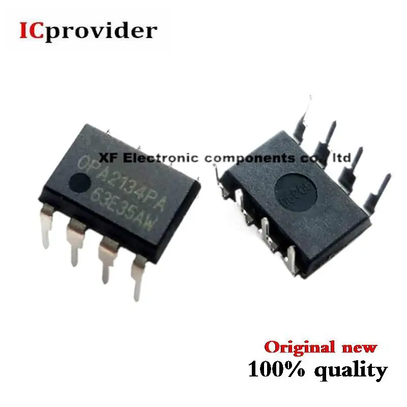 5ピース/ロットOPA2134 OPA2134PA高性能オーディオ · オペアンプic最高の品質。|ic audio amplifiers ...