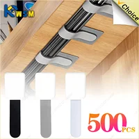 นํากลับมาใช้ใหม่สายผูกยึดลวดOrganizerผู้ถือเชือกสายไฟSelfกาวปรับสายไฟOrganizerสายรัดโต๊ะManagement 1