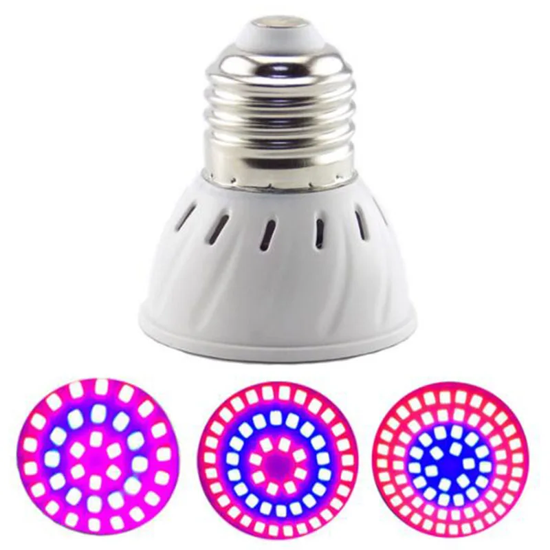 LED Bulb plant Growth Light E27 Greenhouse Grow Lamp Indoor growbox greenhouse Flower 1W 2W 3W 4W 5W v27