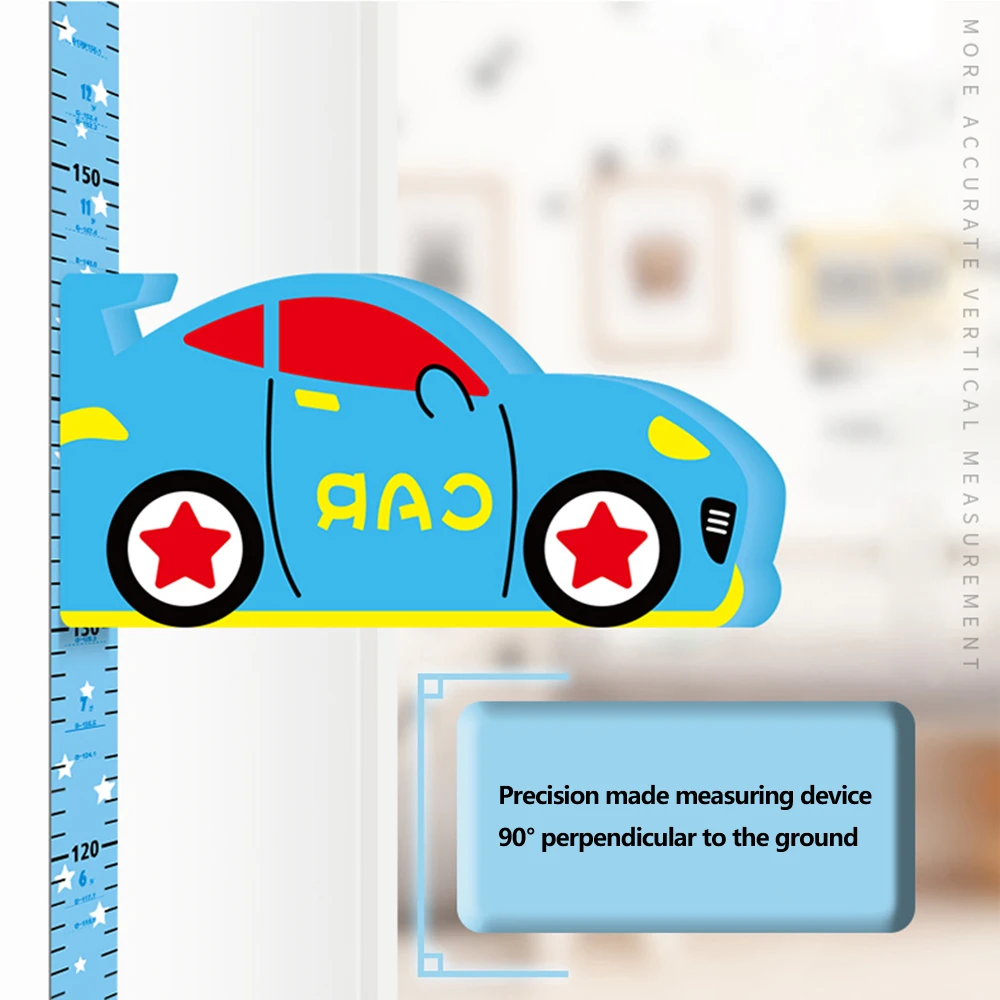 Removable 3D Cartoon Height Wall Stickers Self-adhesive Magnetic Growth Chart for Children  Wall Sticker Bedroom Decoration