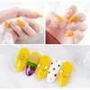5pc Professional 2 ways Nail Art Dotting Pen Wood Steel DIY Dotting Pens Rhinestones Gem Picker Manicure Tools 6