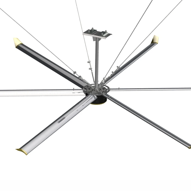 Big Ass Fan Manufacturers 12ft 16ft 18ft Commercial Warehouse Hotels Ventilation Hvls Fan Pmsm Industrial Ceiling Fan 1