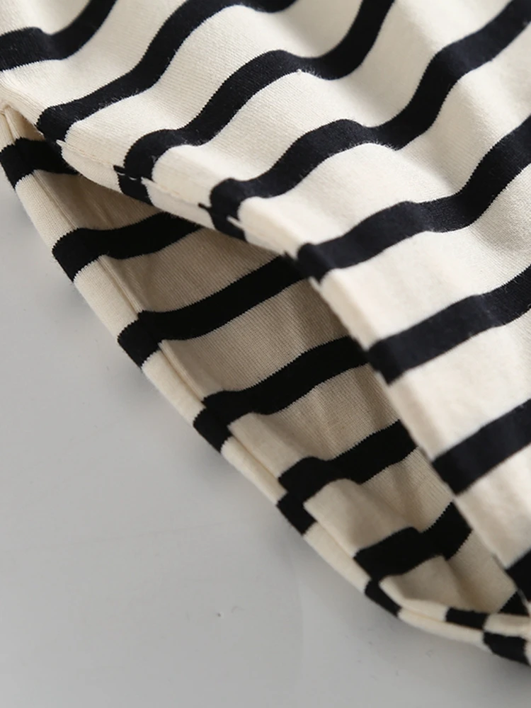 Tanie Tangada 2022 lato kobiety wysokiej jakości paski druku bawełna Midi sklep