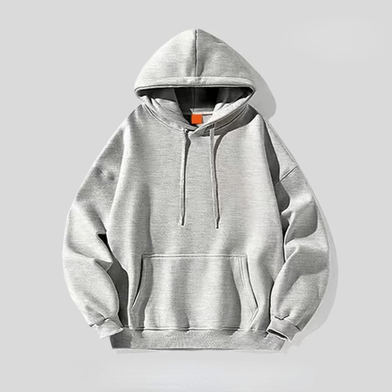 Hooded Sweatshirt Couple Hoodie Men Pullover Streetwear Casual Loose Autumn Winter Jacket Sports Outerwear Long Sleeve Solid