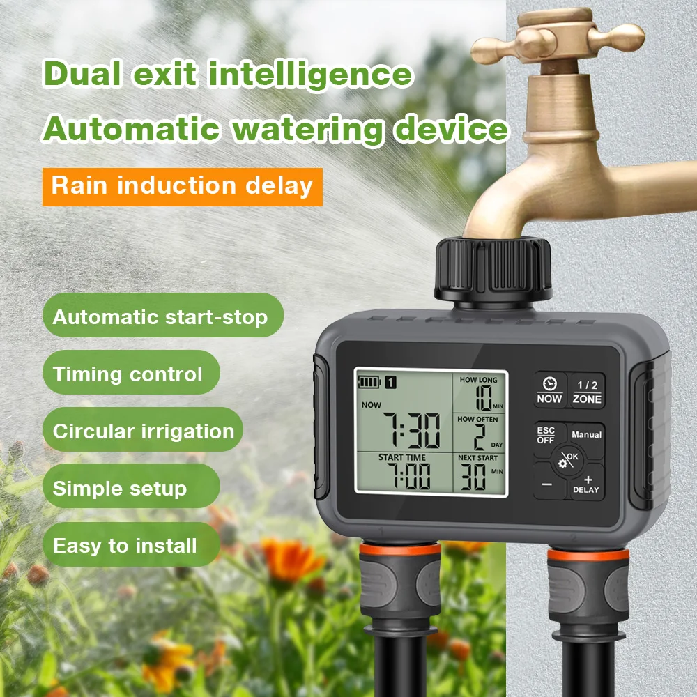 Smart Watering System Sprinkler Programmer for Lawn Garden