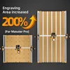 FoxAlien 4080 Extension Kit Upgraded Hybrid Spoilboard Masuter Pro CNC Router Machine Working Area Extend (15.75" x 31.5", X-Y) 2