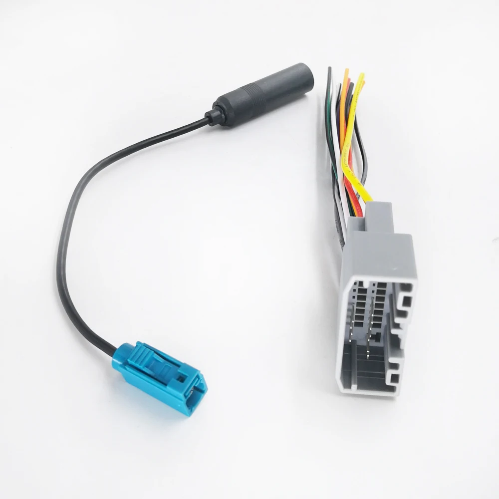 Biurlink Car Radio Wiring Harness Wire Fakra Adapter Reversing Parking