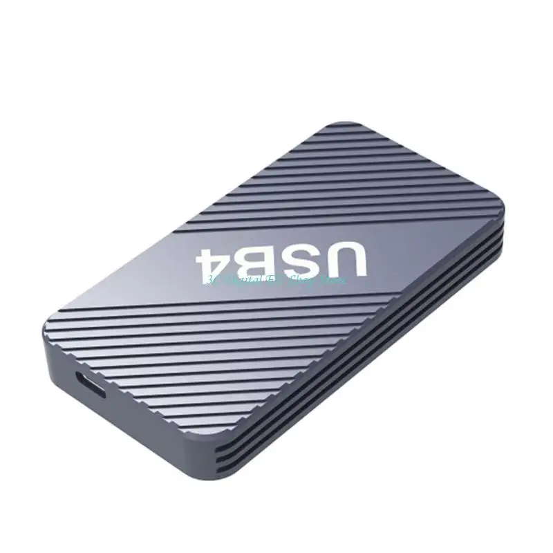 E74D NVME – Externes SSD-Gehäuse – Gehäuse für 40 Gbit/s M.2 SSD auf USB4 Typ-C-Box – Detail 10