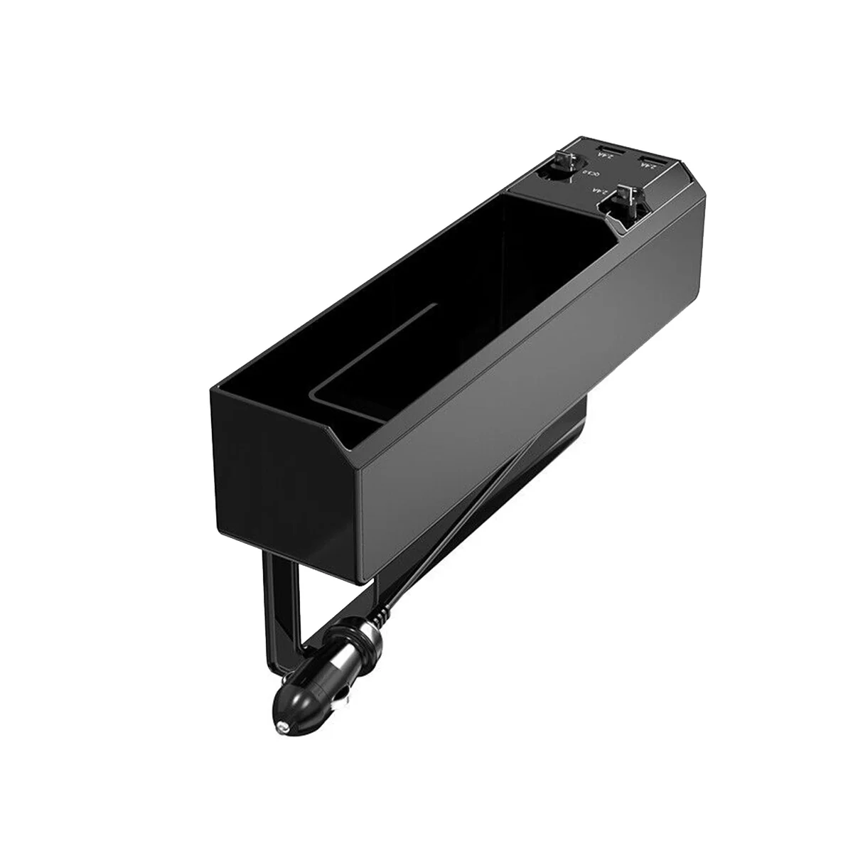 

3-проводной контейнер для хранения с разрезом и быстрой зарядкой, передняя Коробка для хранения, многофункциональный контейнер для хранения, контейнер для хранения