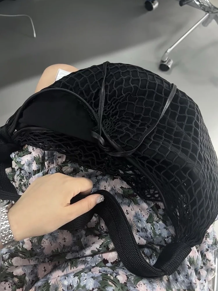 NEW Women Crossbody Hollow out Cloth Shoulder Bag Tote Handbag Strap Hobo Bag Messenger Bag