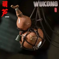 Wukong Theme 700ml Water Bottle Ceramic Cup Black Destiny Of Heaven Net Bag Wine Gourd Style Cosplay Portable Lanyard Boy Gift