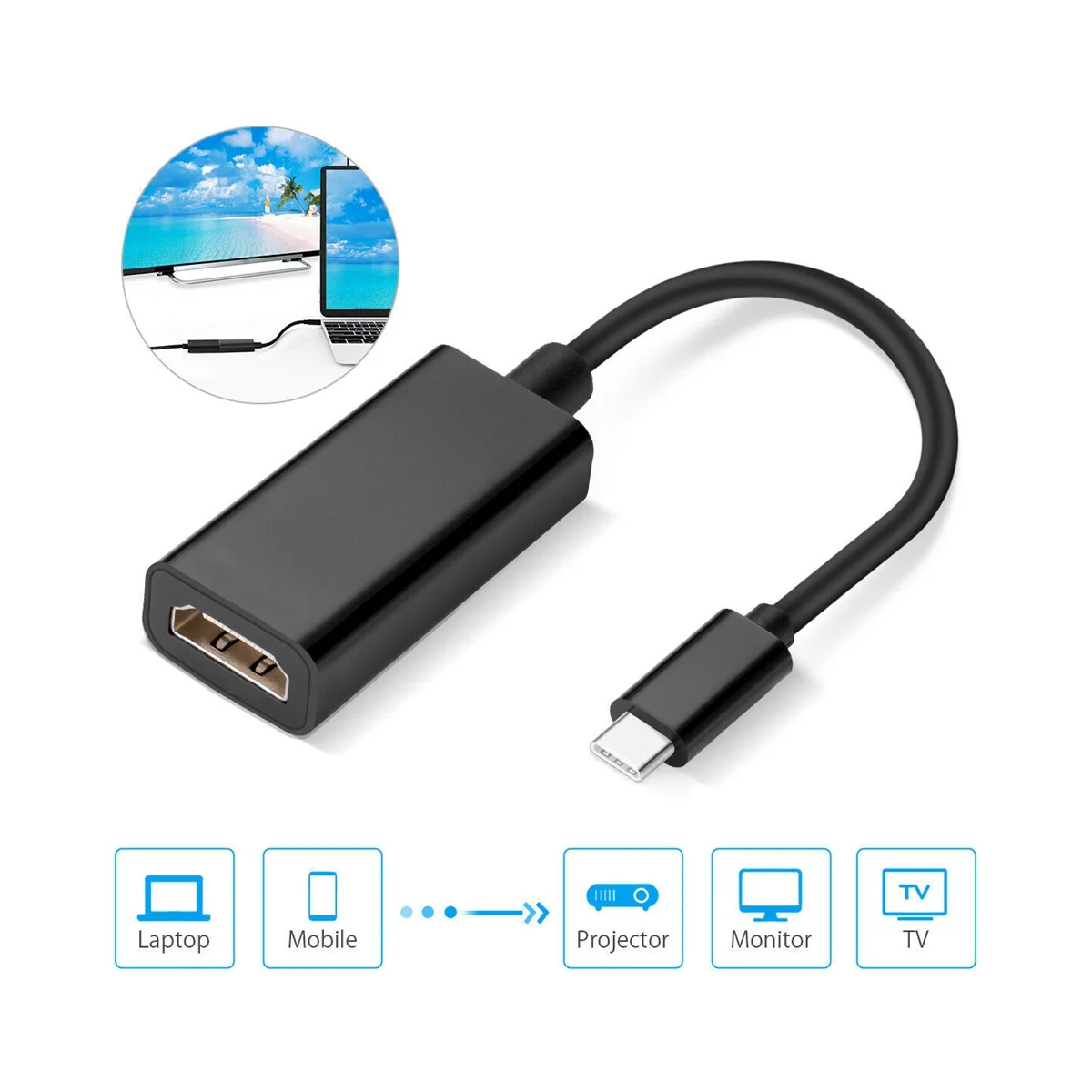 C Ÿ԰ ȣȯ   ̺, C ŸԿ HD TV ÷ , USB3.1, 4K, 60Hz ȯ