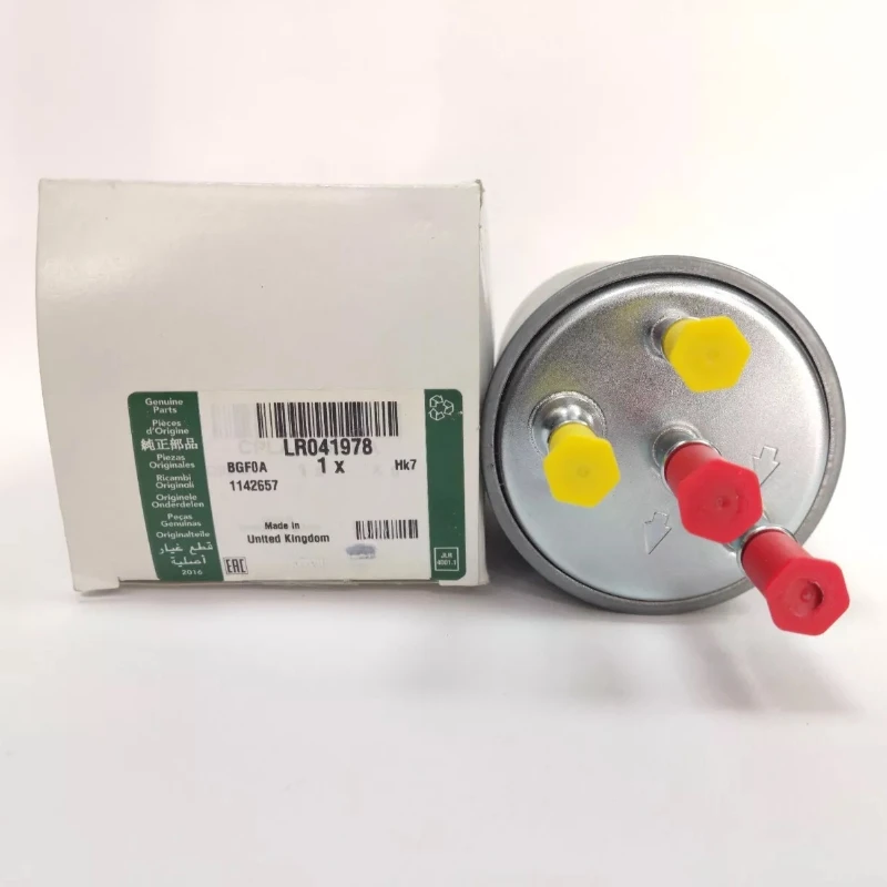 3.0L V6 24V DIESEL FUEL FILTER FOR LAND ROVER RANGE ROVER 2013- RR SPORT 2014- NEW DISCOVERY 5-DELPHI HDF965 LR041978