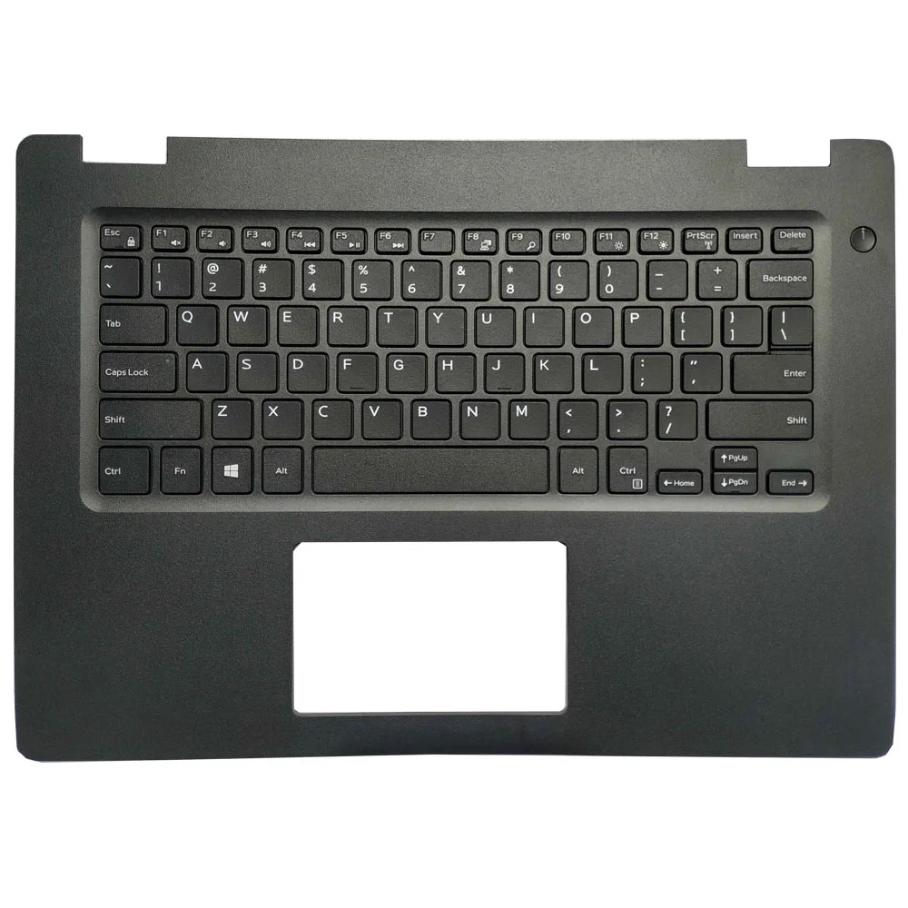 Brasil Eua Russo Espanhol Teclado para Dell Latitude 3490 E3490 com Palmrest Capa Superior Case Novo - Imagem 2