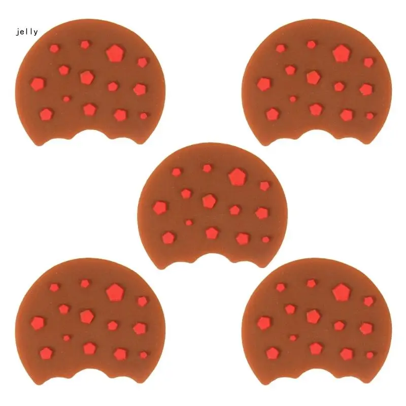 

448C 5Pcs Racket Shock Absorbers Silicone Tennis Racket Dampene for Tennis Player