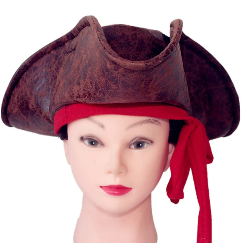Men Women Pirate Hat Captain Hat Pirate Costume Men Accessories Halloween