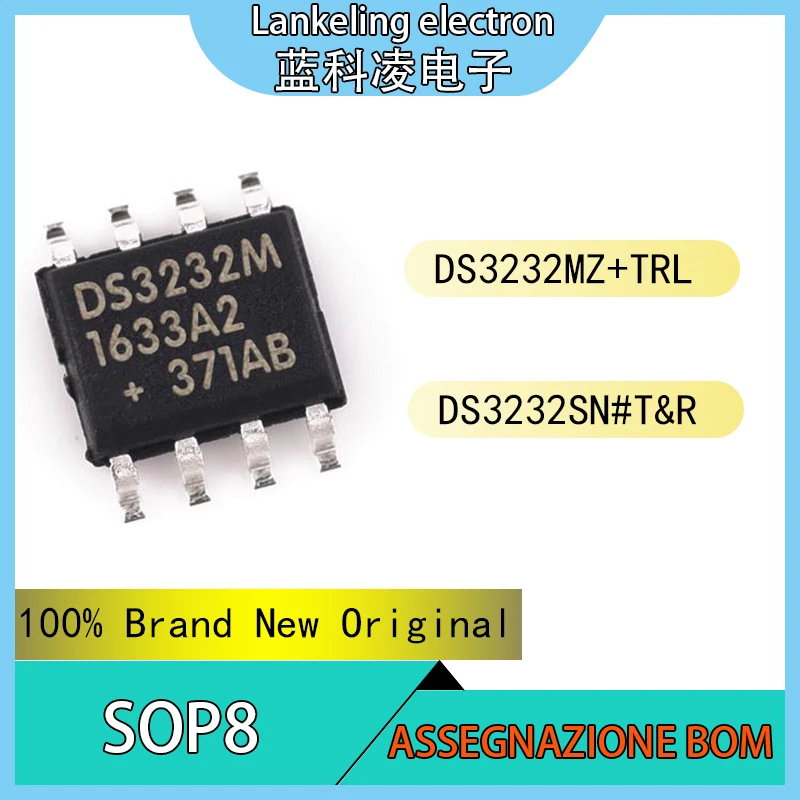 

DS3232MZ+TRL DS3232SN#T&R DS DS3232 100% Brand New Original Integrated circuit SOP
