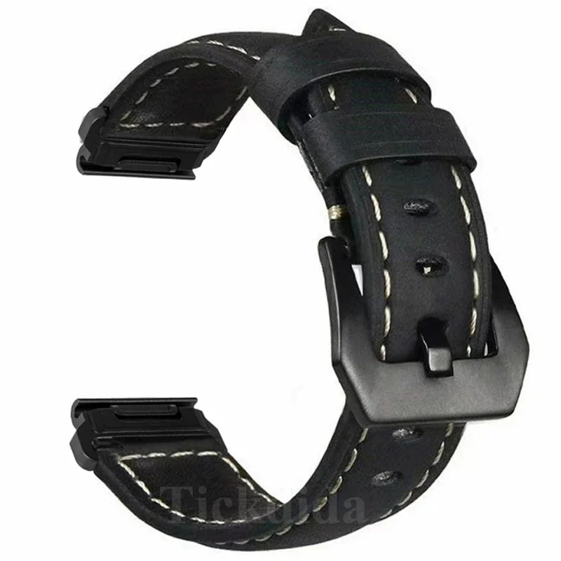 Premium Genuine Leather Calfskin Watch Strap - Quickfit Adjustable Strap