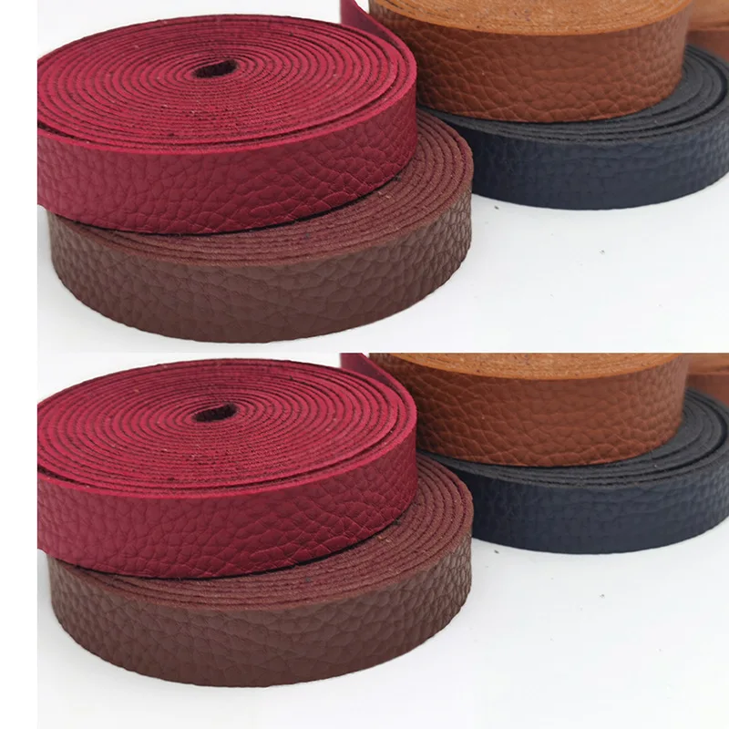 4/5Meter Long Diy Leather Crafts Straps Strips for Leather Accessories Belt Handle Crafts Making 1.5/2/2.5cm Wide Durable Sturdy