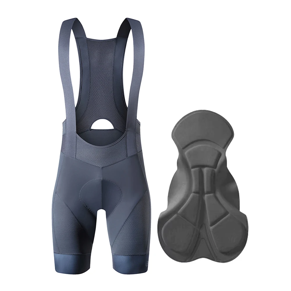 Men's Outdoor Cycling Bib Shorts with 6-Hour Padded Comfort