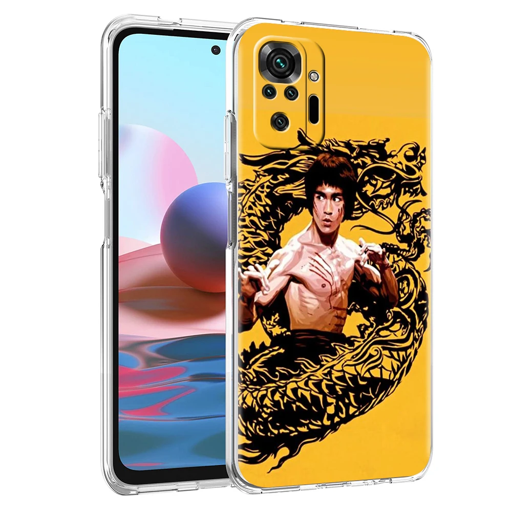 Transparent Silicone Kung Fu Taekwondo Karate Design Phone Case Cover