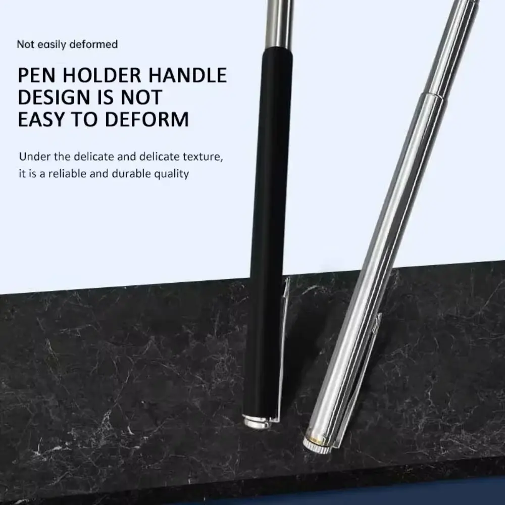 Adjustable Snake Hook Stainless Steel Retractable Reptile Catcher Rounded Head Long Handle Snake Catching Tool Camping