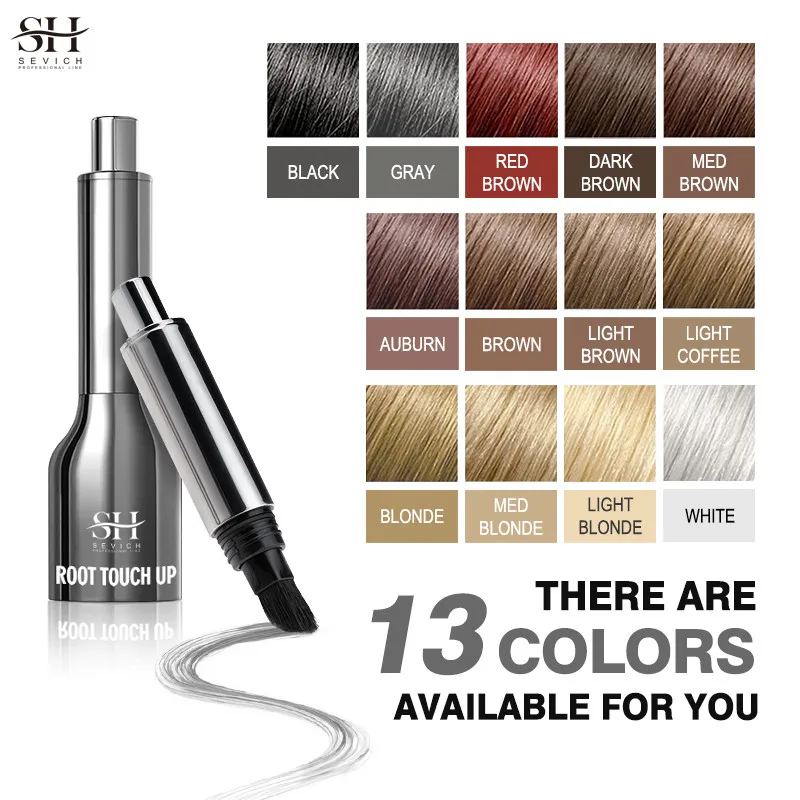 Hairline Powder Root Touch Up Eyebrow Tint Pencil Hairline Modification Waterproof Hair Dye Pen Stick 13 Colors