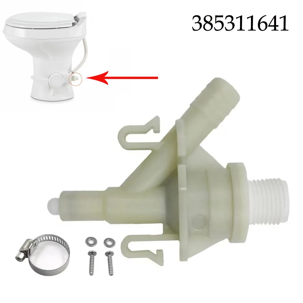 

Valve Toilet Water Valve 1 Piece 385311641 Direct Replacement Durable For Traveler Not Universal Fitment Plastic