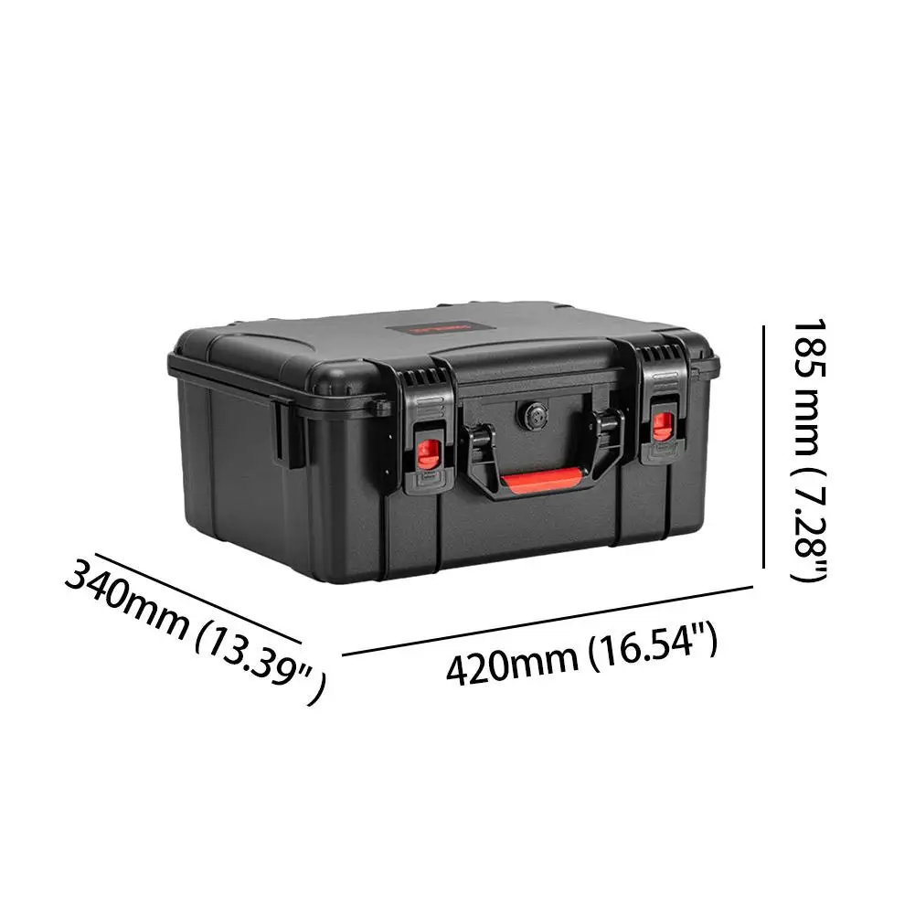 Étui étanche pour DJI Avata 360 - Sac de transport rigide noir