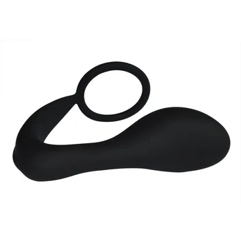 Male Prostate Anal Plug Silicone Waterproof Massager Stimulator Delay Ejaculation Cock Ring Sex Shp Toys for Couple Women Men 4