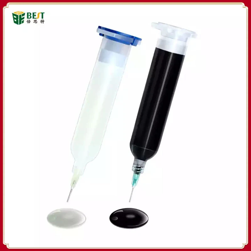 

BST-P3 30ML Phone Bezel Adhesives Structural Glue Black /Transparent Bonding Glue For iPhone Middle Frame Rear Glass Repair