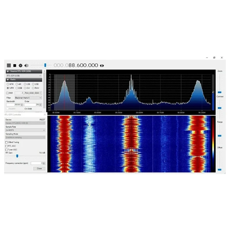 New Broadcast FM 88-108M SDR Band Stop Filter For Receiver SDR Clean RX Noise Reduction Aluminum Version 3