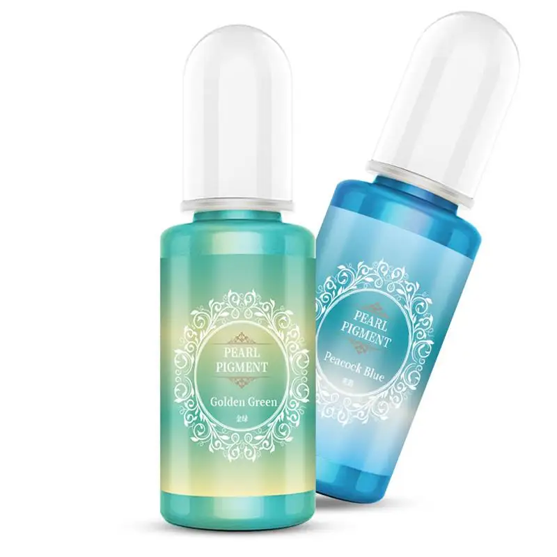 Pearlescent Dye Liquid Concentration for Epoxy Resin and Mold Crafting