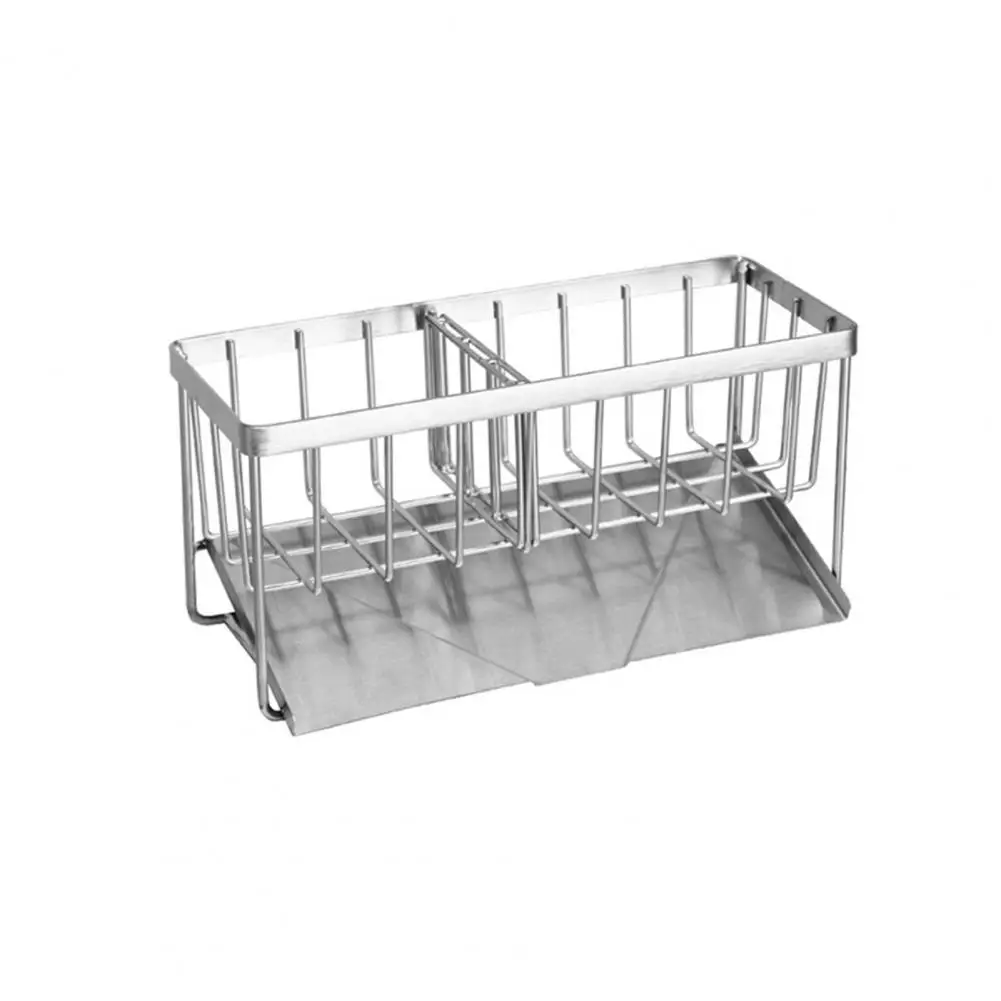 

Kitchen Sink Holder Durable Fast Drainage Simple Installation Kitchen Sink Shelf Drainer Storage Bracket Home Supply