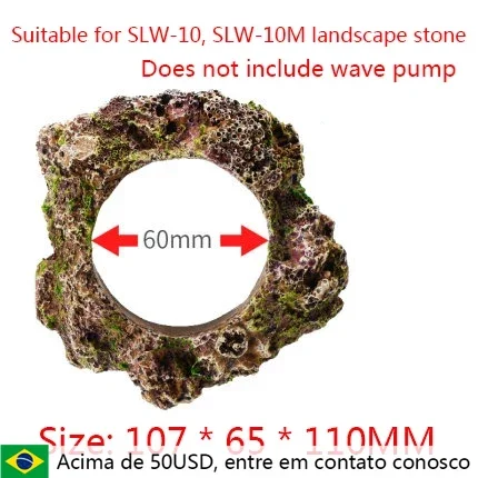 

JEBAO SLW Wave-making pump landscape stone Resin stone Excluding pump body