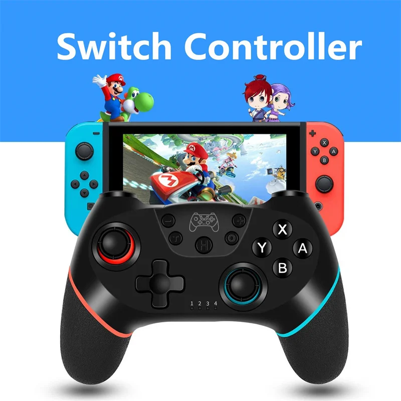 Wirless Blueth Remote Contronller For Switch Pro Double Shock Switch Lite/Switch OLED Mode Console Game Joystick Gamepad