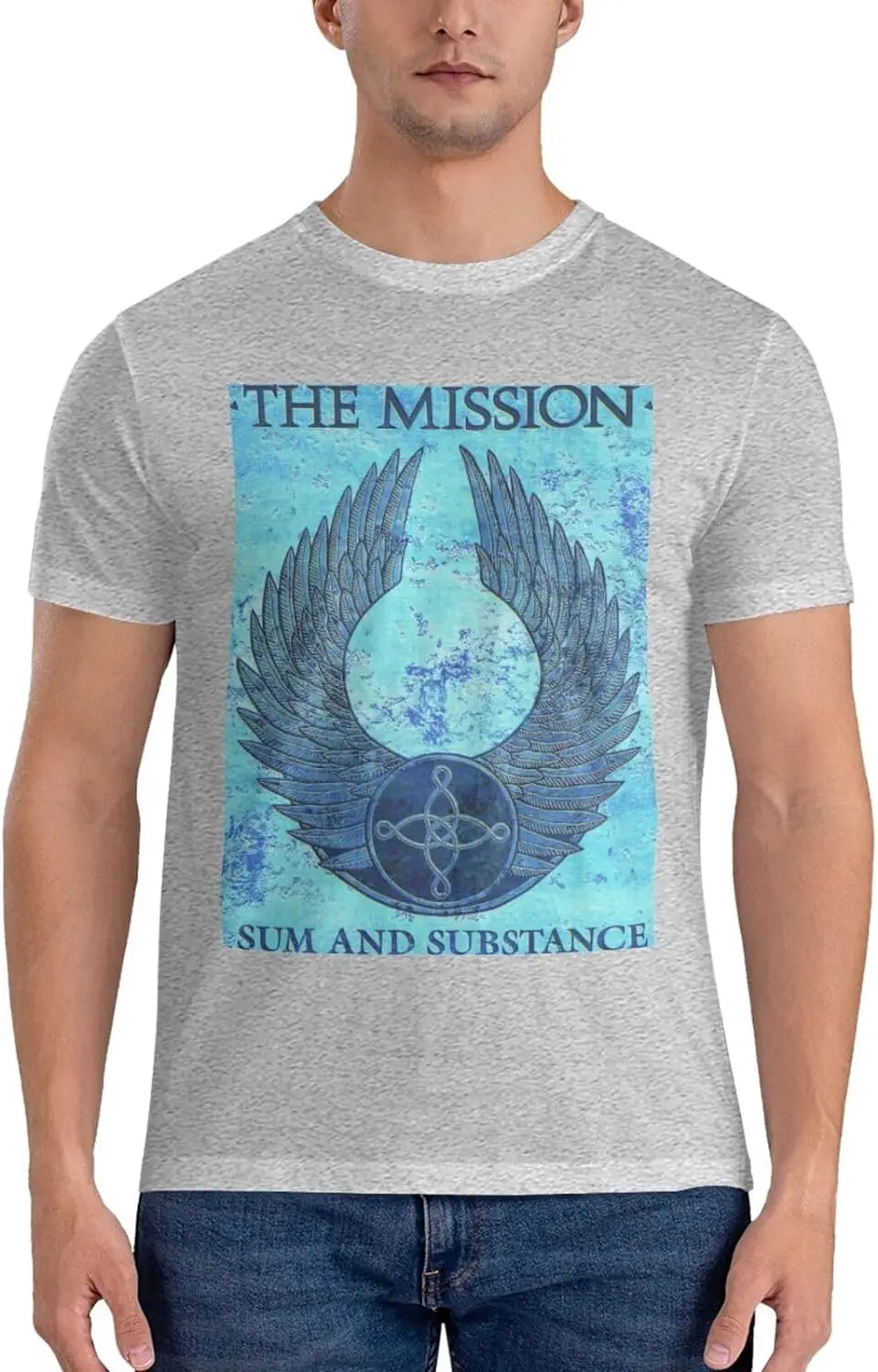 

Men's Short Sleeve Cool Casual T-Shirt Classic Crew Neck Top