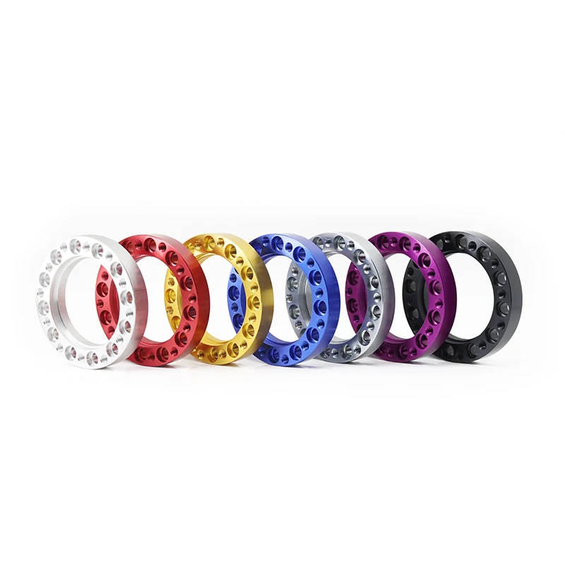 Universal Cars Accessories Steer Wheel Hole Adapter 13mm  Aluminum Car Steering Wheel Hub Boss Kit Adapter Spacer