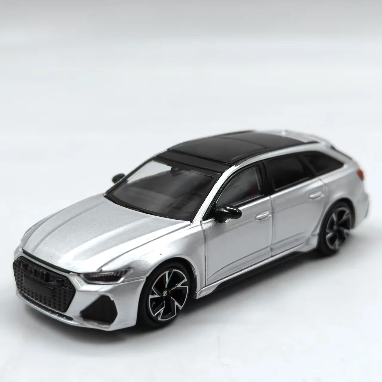 In Stock Masdi 1:64 Audi Rs6 Avant Alloy Simulation Model Limited