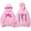 Emilia Mernes MP3 Hoodies Winter Long Sleeve Hooded Pullovers Men Clothes Fleece Pocket Singer Graphic Sweatshirts Print Hoody 3