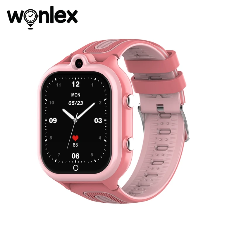 

Wonlex Kids Smart Watch Waterproof IP67 KT29 4G WIFI Camera Watches Phone GPS Anti-lost SOS Location Tracker for Students School