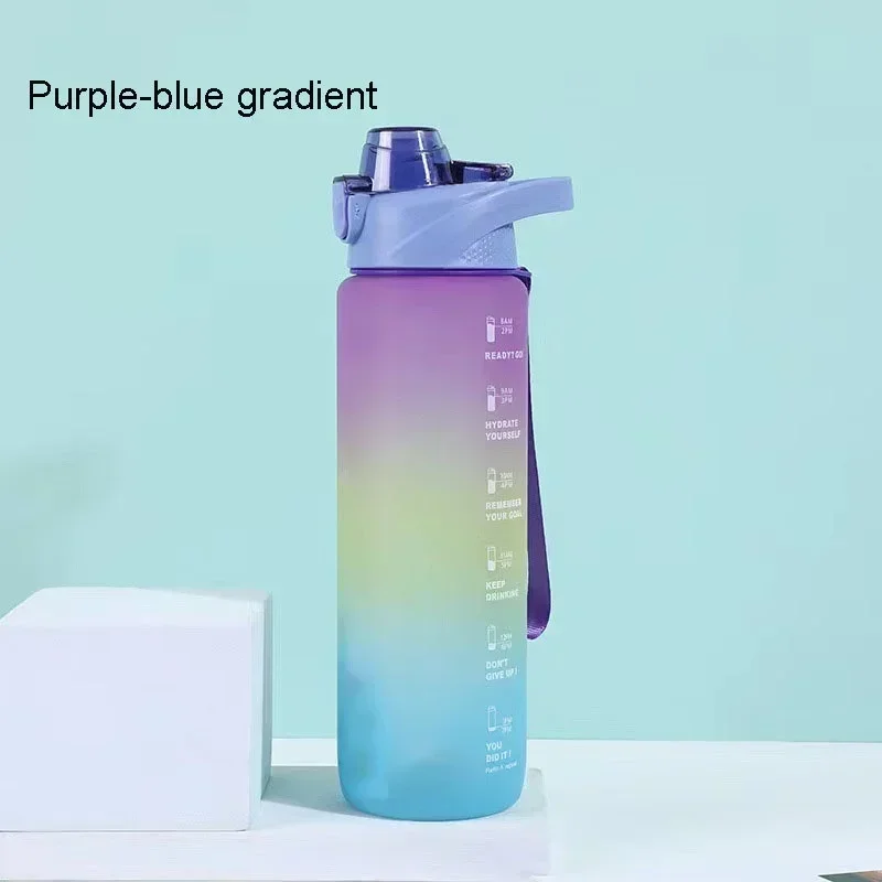 Summer Large-capacity Cup Outdoor Large Water Bottle Multi-color Fitness Kettle Portable Sports Kettle