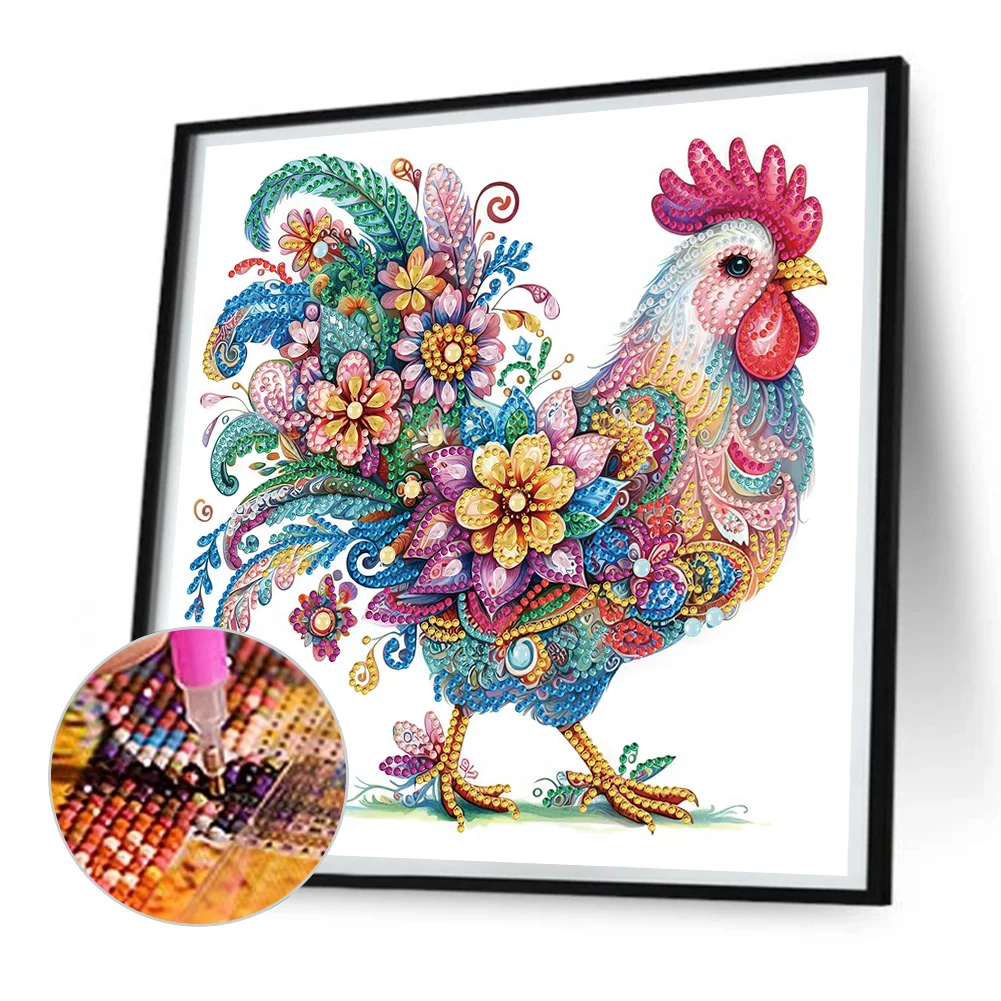 5D DIY Partial Special Shaped Drill Diamond Painting Kit Chicken Decoration diamond painting diamond art painting kit diamond painting set