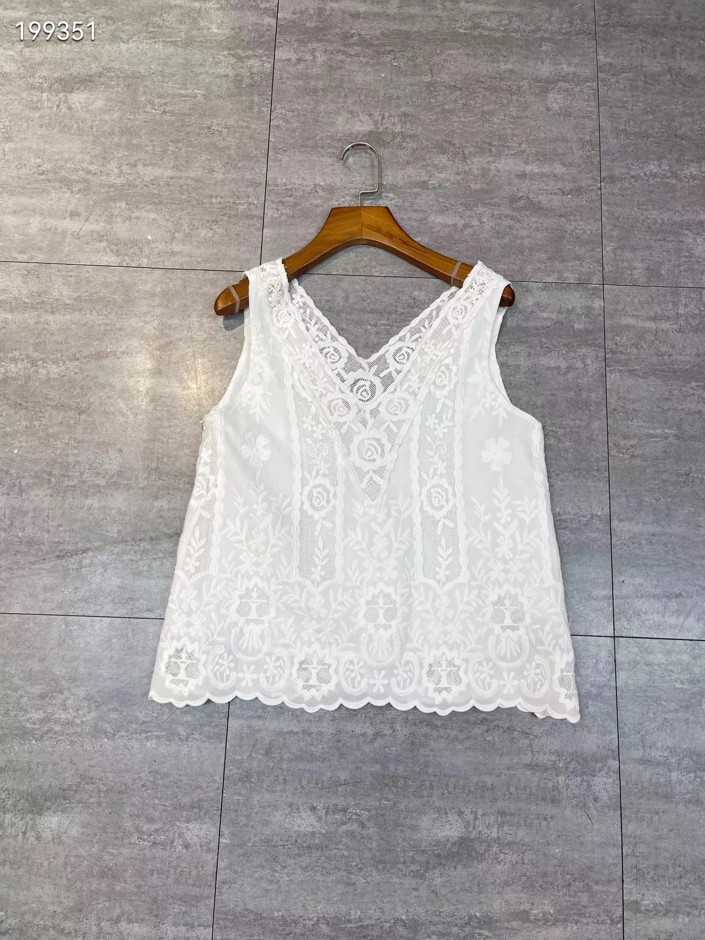 

wd0912 Fashion women Tops & Tees 2024 Popular European Design party style T-Shirts Women's Clothing