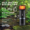 CERA+ Portable Coffee Maker Portable Pod Coffee Maker Mini Automatic Espresso Handpress Pod Portable Coffee Machine 6