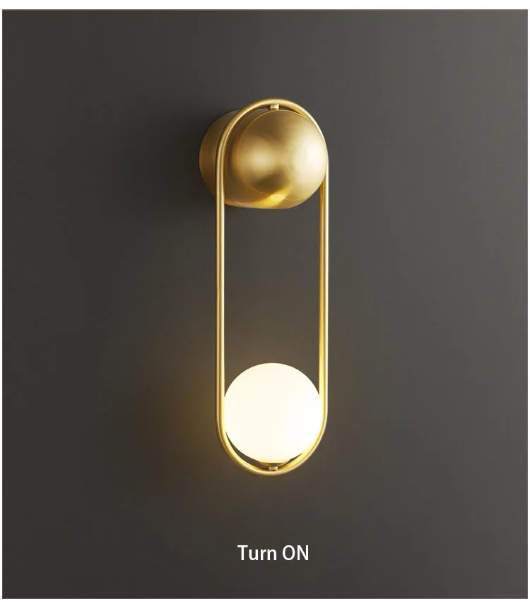 Wall Light U-Shaped in Home Decor