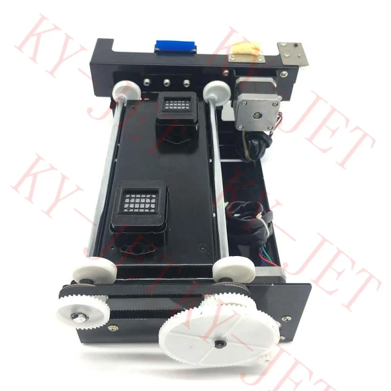 

xp600 dx5 dx7 5113 Printhead Cleaning Station XP600 Double Head Capping Station Assembly Black color for eco solvent printer