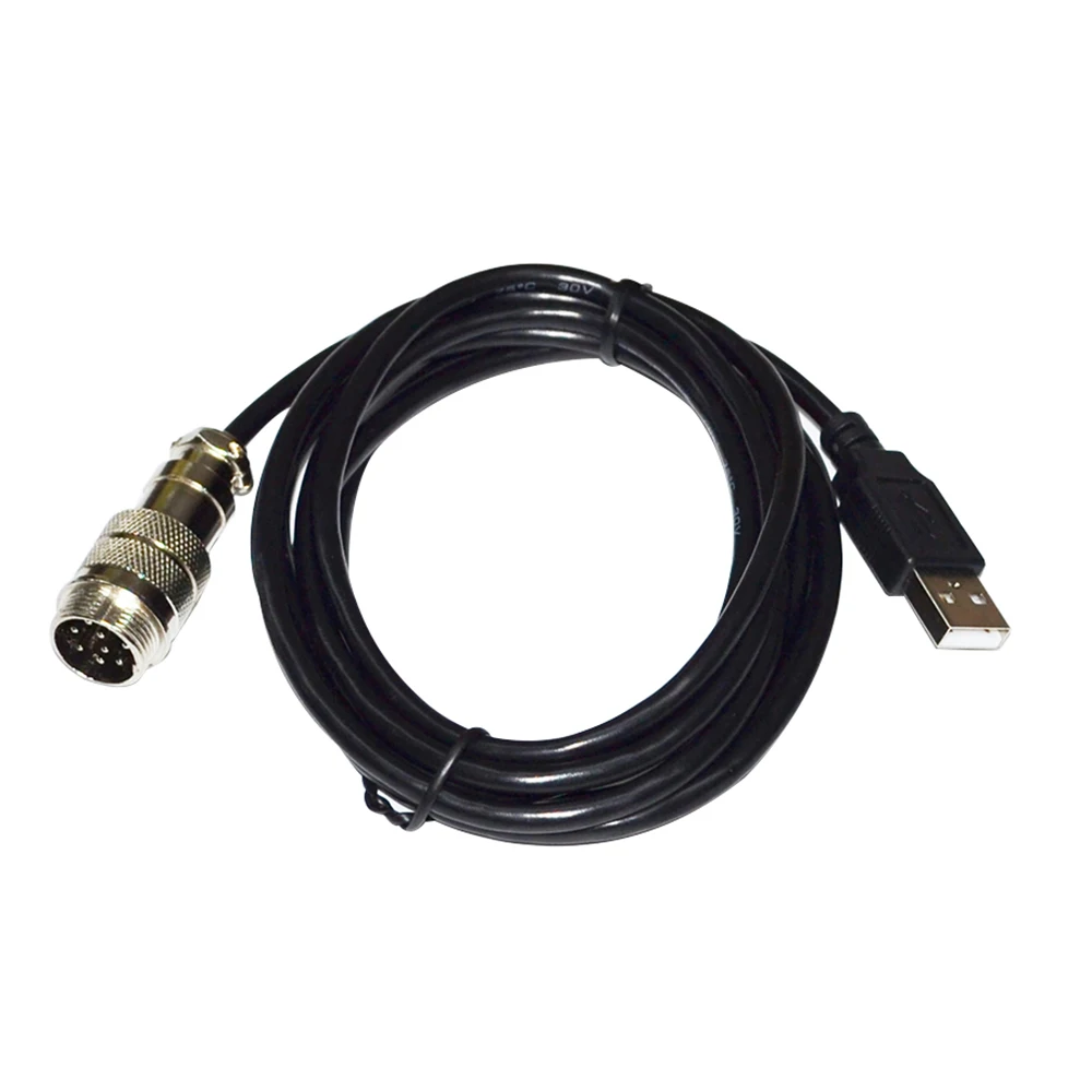 USB 2.0 TO 9 DIN MALE ADAPTER CONNECTION DIN-USB CABLE FOR THRUSTMASTER TH8A GEAR TSSH TSSH+ MOD+ HANDBRAKE PC CONTROLLER KABLE — view 2