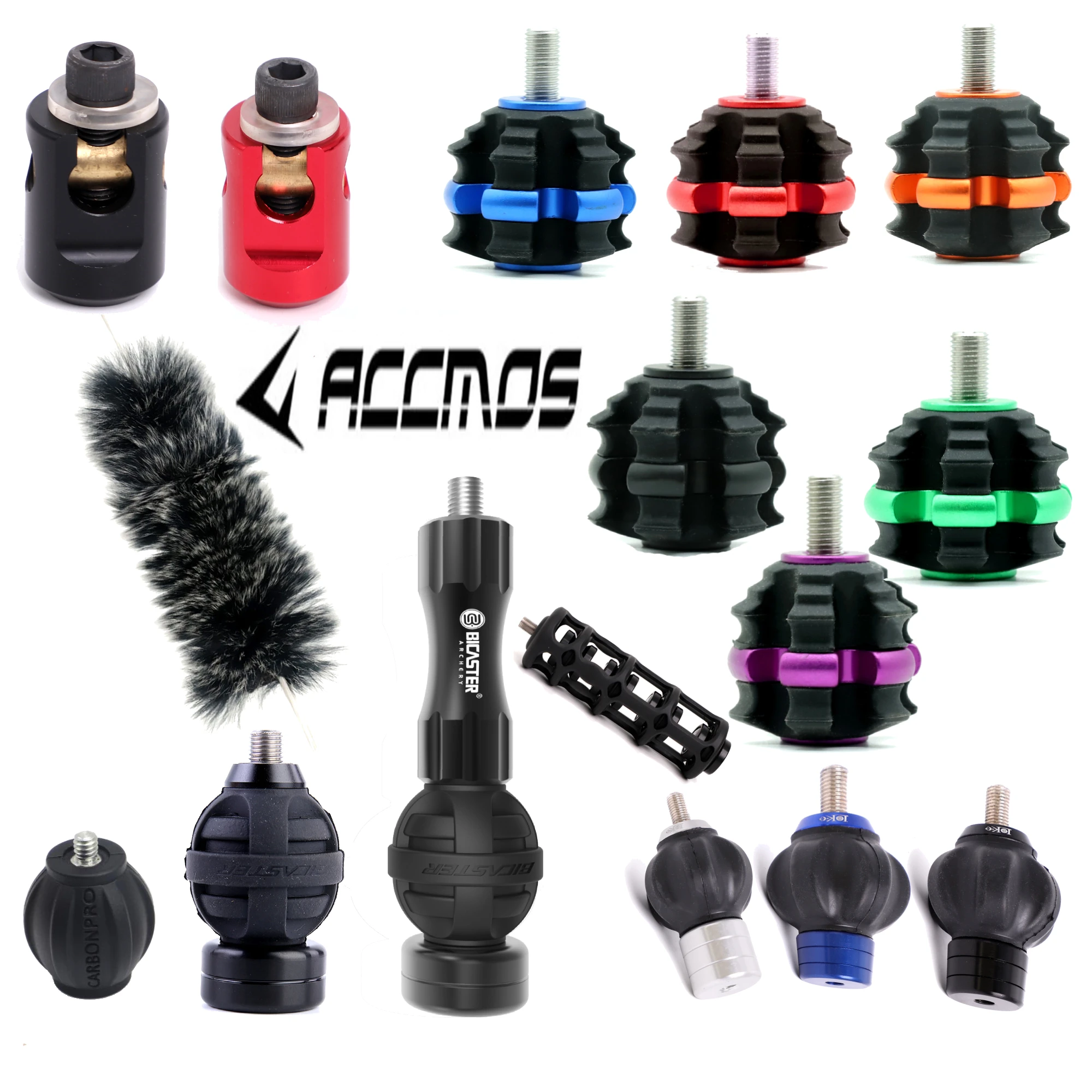 

Composite Recurve Bow Shock Absorber String Stopper Rubber Metal Carbon Material Shooting Sport Archery Accessories Damping Ball