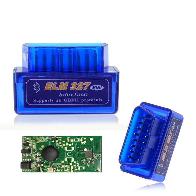 ATDIAG OBD2 Mini ELM327 Bluetooth V2.1 car diagnostic scanner ELM 327 Bluetooth for Android/Symbian for OBDII protocol 3 colors 3